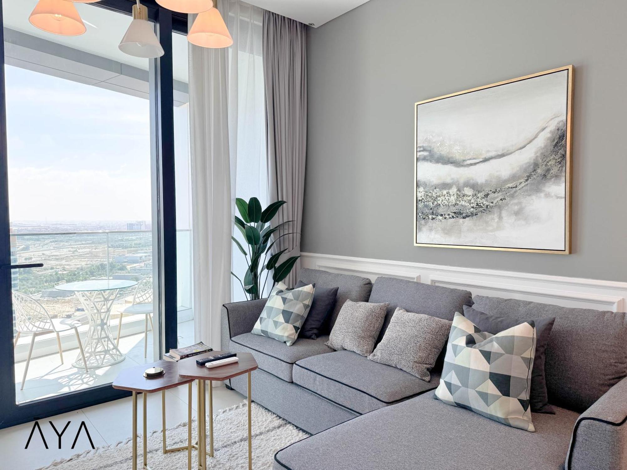 Jumeirah Gate Tower 1 - Stylish Apartment With Pool & City Views Dubaï Extérieur photo