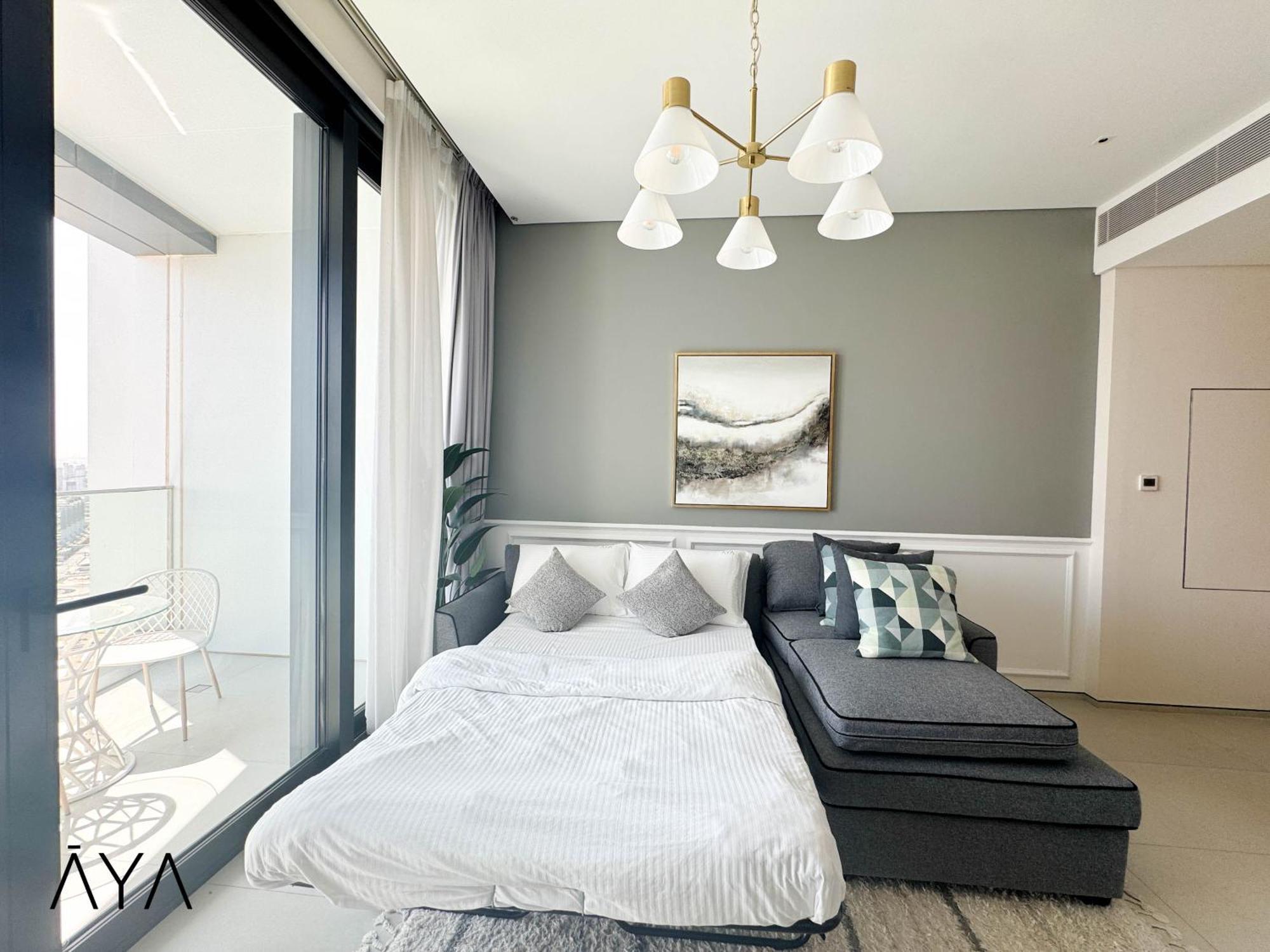 Jumeirah Gate Tower 1 - Stylish Apartment With Pool & City Views Dubaï Extérieur photo